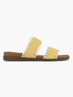 Graceland Slippers-Gele Slipper