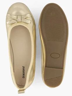 Graceland Jongensschoenen-Gouden Ballerina Gesp