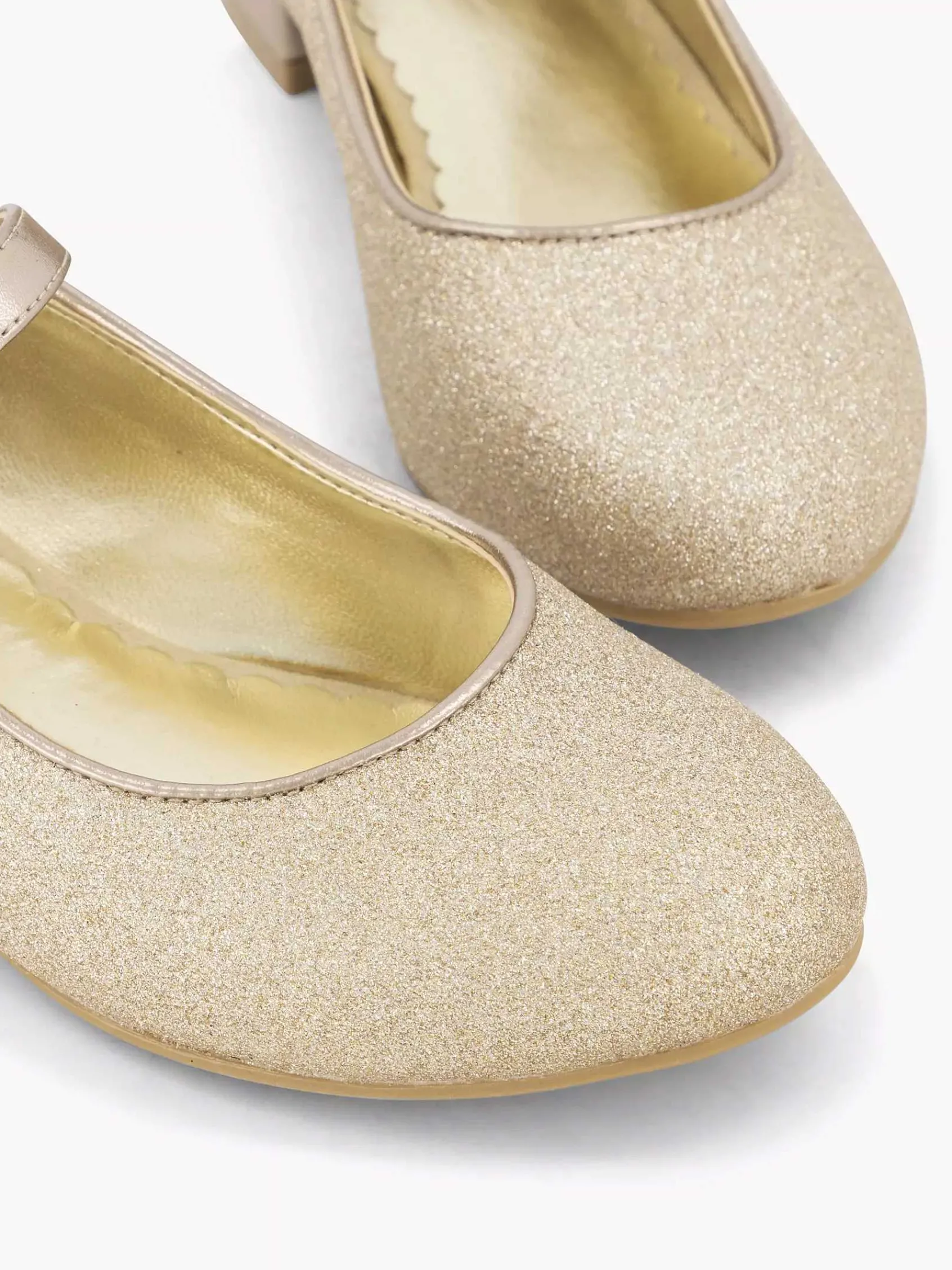Graceland Jongensschoenen-Gouden Ballerina Glitters