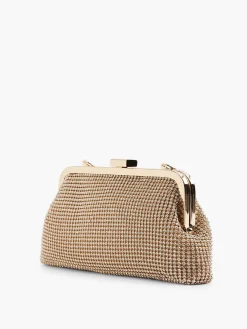 Graceland Online Exclusive Accessoires-Gouden Clutch Glitters