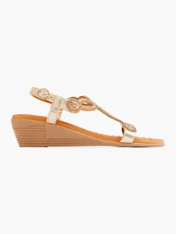 Easy Street Comfort Schoenen-Gouden Comfort Sandalette