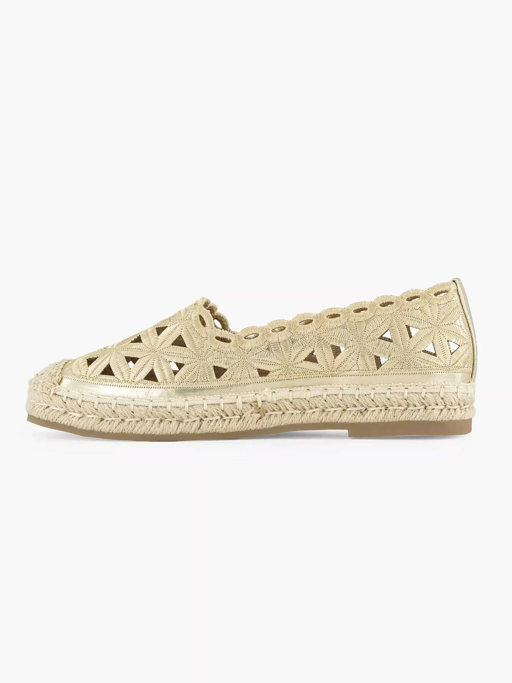 Graceland Instappers-Gouden Espadrille