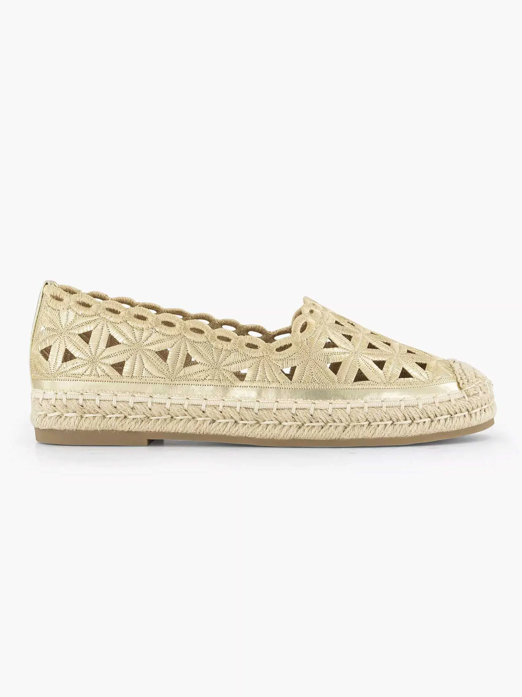 Graceland Instappers-Gouden Espadrille