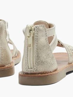 Cupcake Couture Jongensschoenen-Gouden Metallic Sandaal