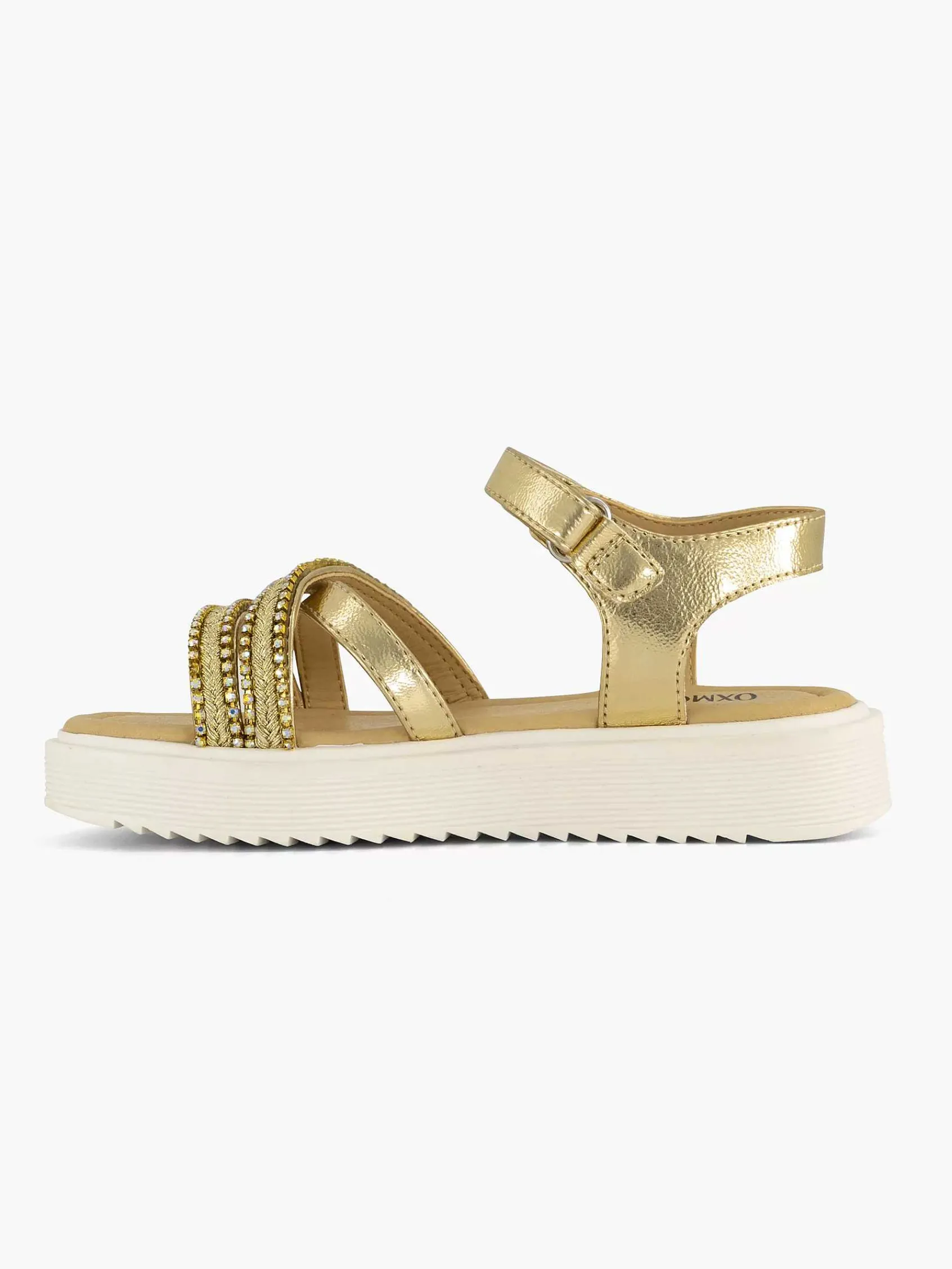 Oxmox Jongensschoenen-Gouden Platform Sandaal