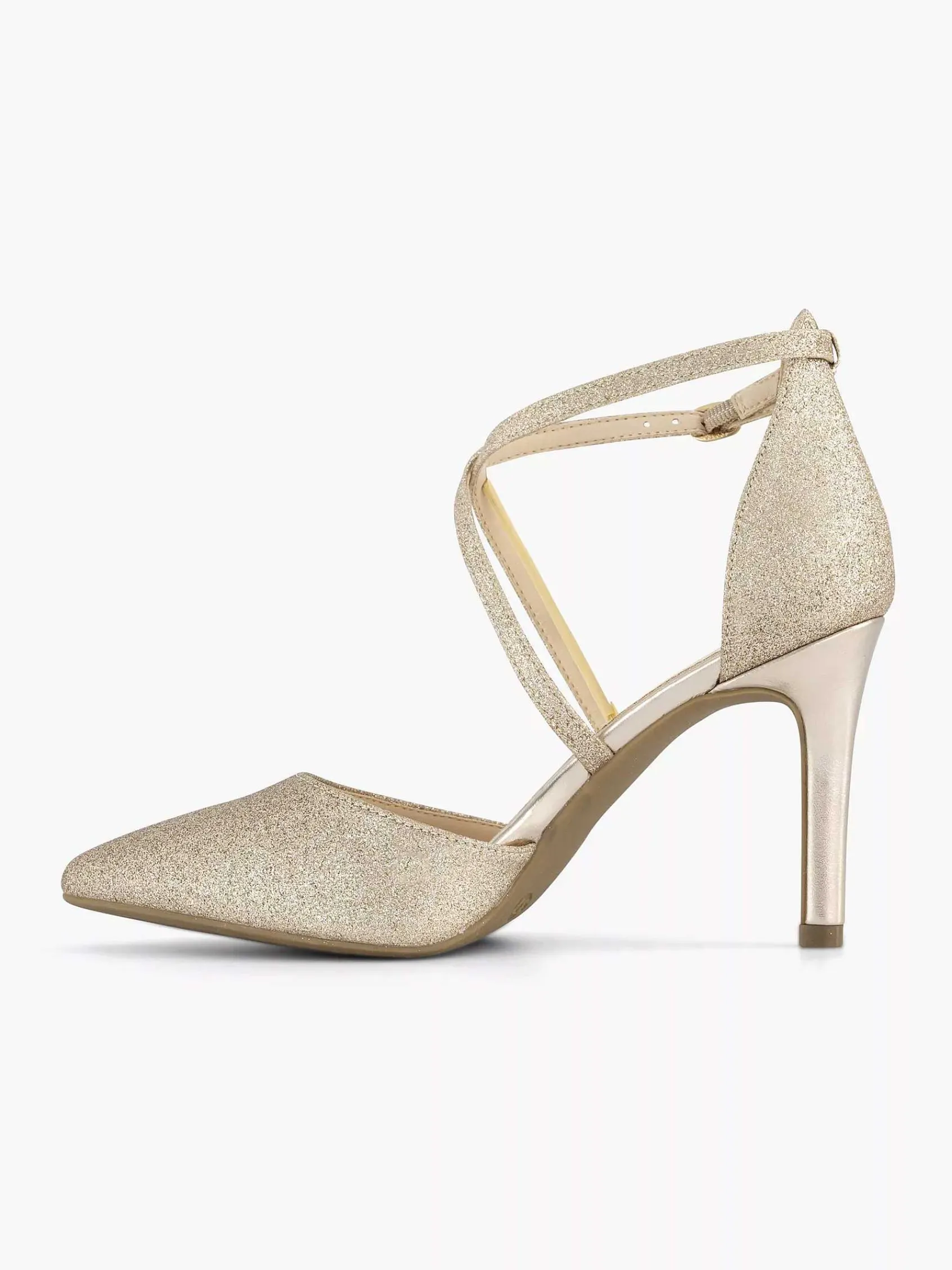 Graceland Pumps-Gouden Pump Glitter