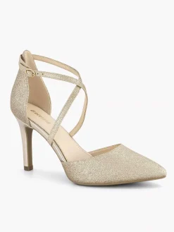 Graceland Pumps-Gouden Pump Glitter