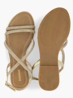 Graceland Sandalen-Gouden Sandaal