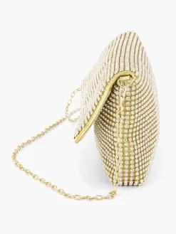 Graceland Online Exclusive Accessoires-Gouden Schoudertas Steentjes