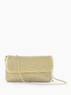Graceland Online Exclusive Accessoires-Gouden Schoudertas Steentjes