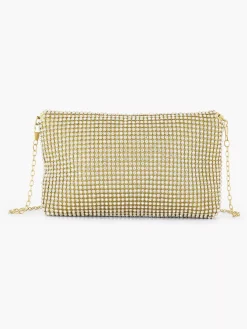 Graceland Online Exclusive Accessoires-Gouden Schoudertas Steentjes