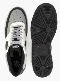 Nike Sneakers-Grijze Court Vision Mid Next Nature