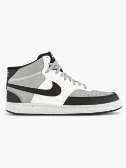 Nike Sneakers-Grijze Court Vision Mid Next Nature