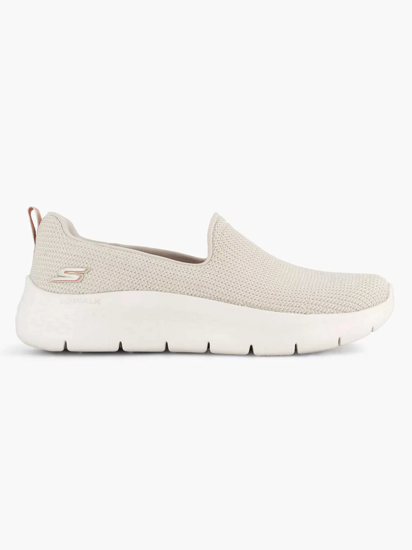 Skechers Instappers-Grijze Go Walk Flex - Fashing Stars