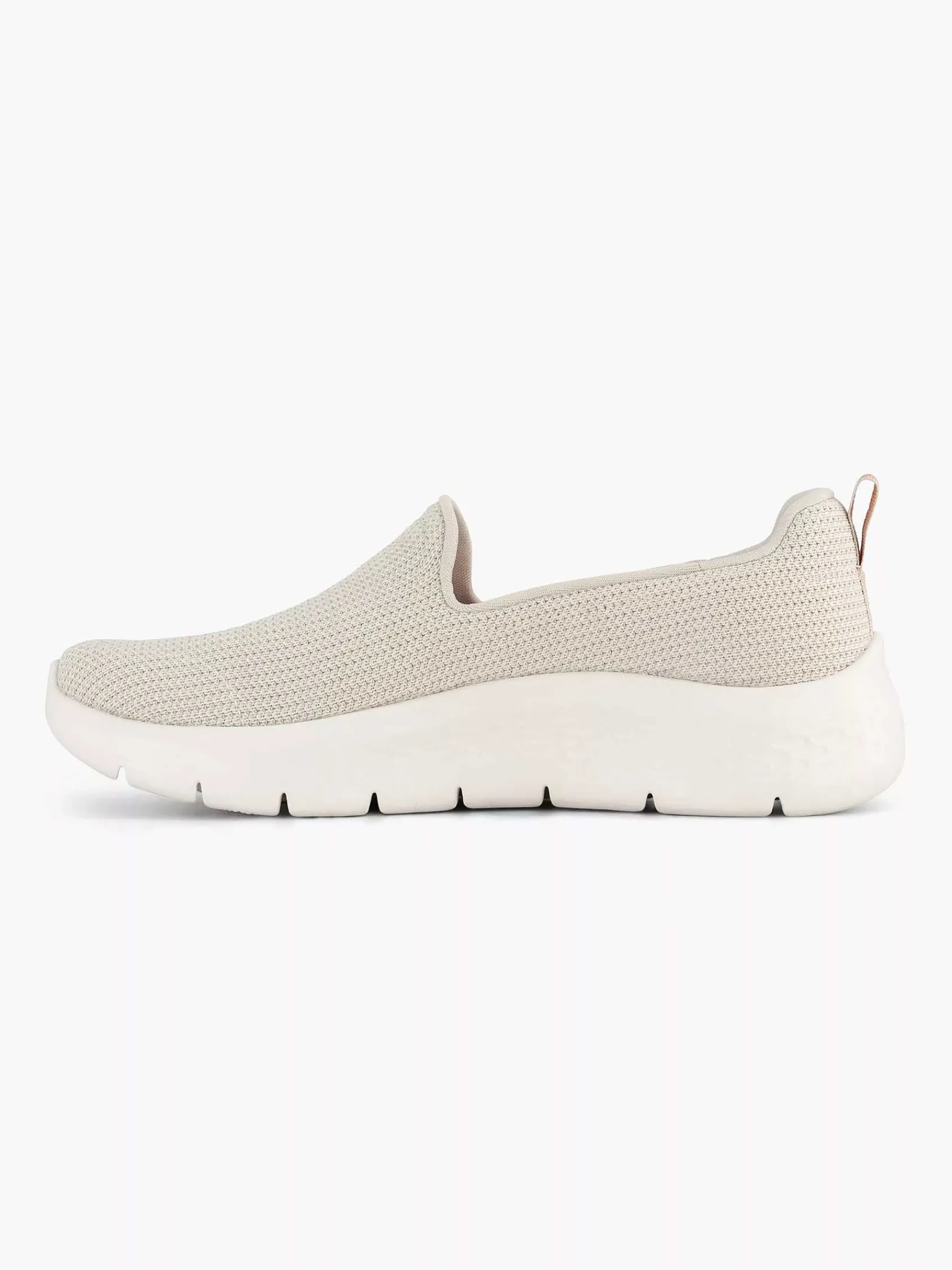 Skechers Instappers-Grijze Go Walk Flex - Fashing Stars