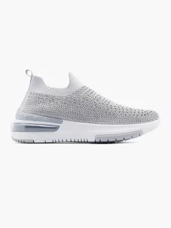 Graceland Sneakers-Grijze Instapper