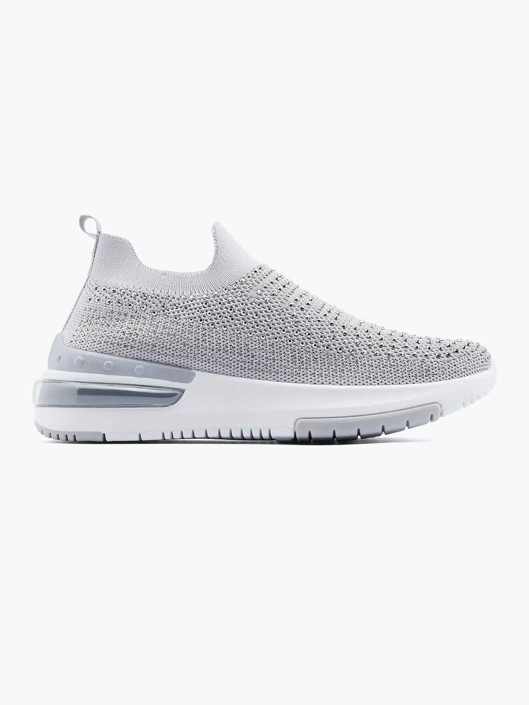 Graceland Sneakers-Grijze Instapper