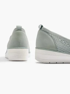 Easy Street Comfort Schoenen-Grijze Instapper Sleehak