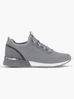 Graceland Instappers-Grijze Instap Sneaker