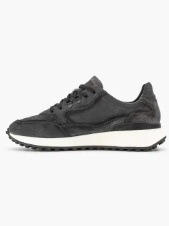 Oxmox Sneakers-Grijze Leren Sneaker