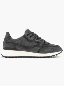 Oxmox Sneakers-Grijze Leren Sneaker