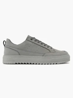 Oxmox Sneakers-Grijze Leren Sneaker