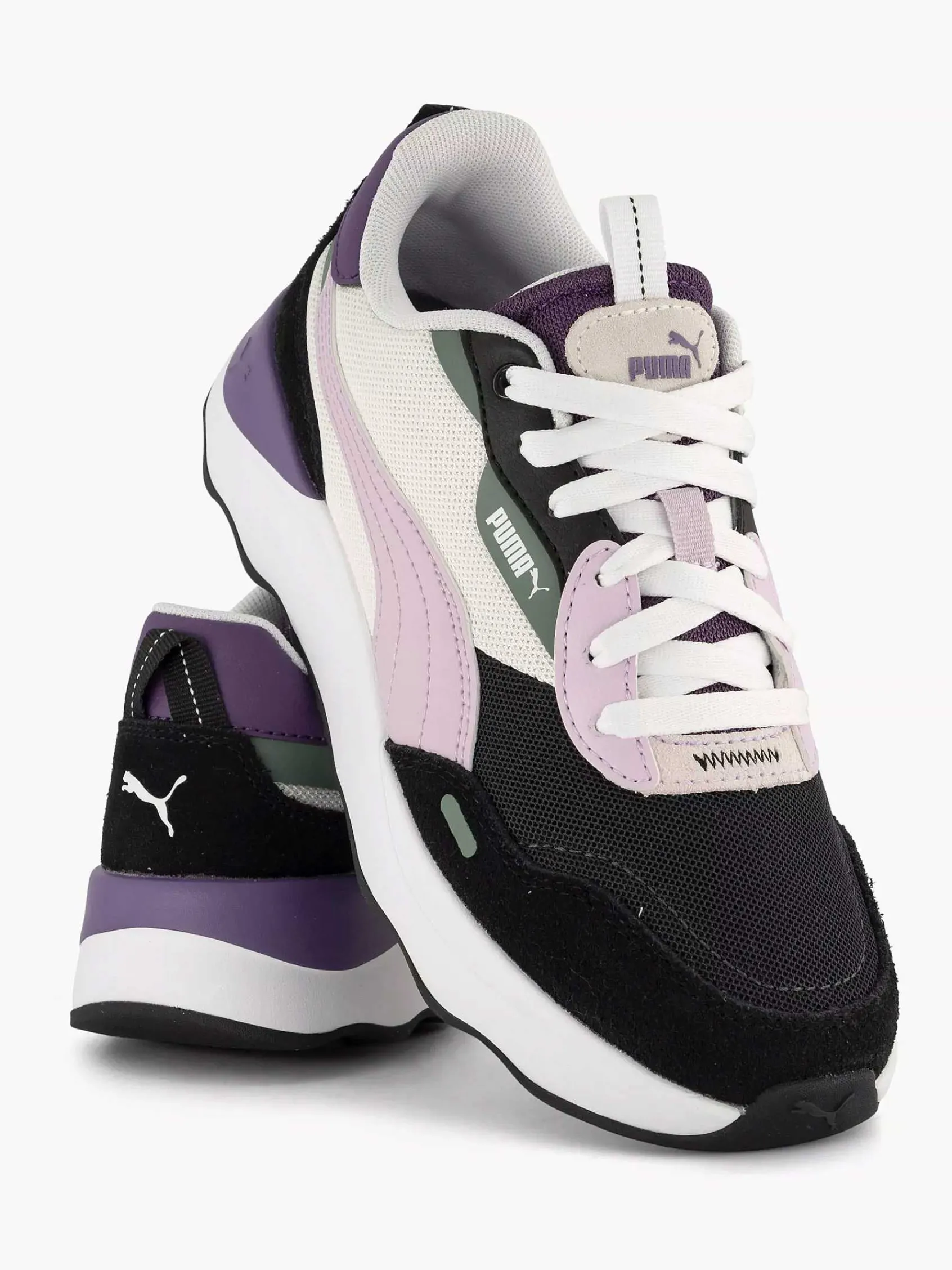 Puma Sneakers-Grijze Runtamed Platform