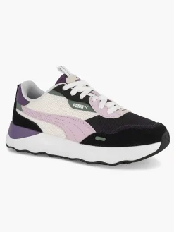 Puma Sneakers-Grijze Runtamed Platform