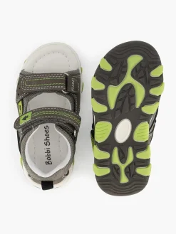 Bobbi-Shoes Jongensschoenen-Grijze Sandaal