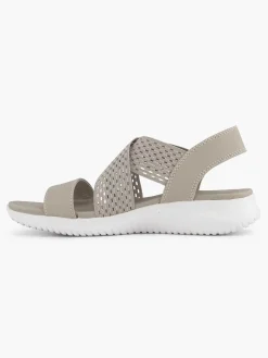 Skechers Sandalen-Grijze Sandalen Neon Star