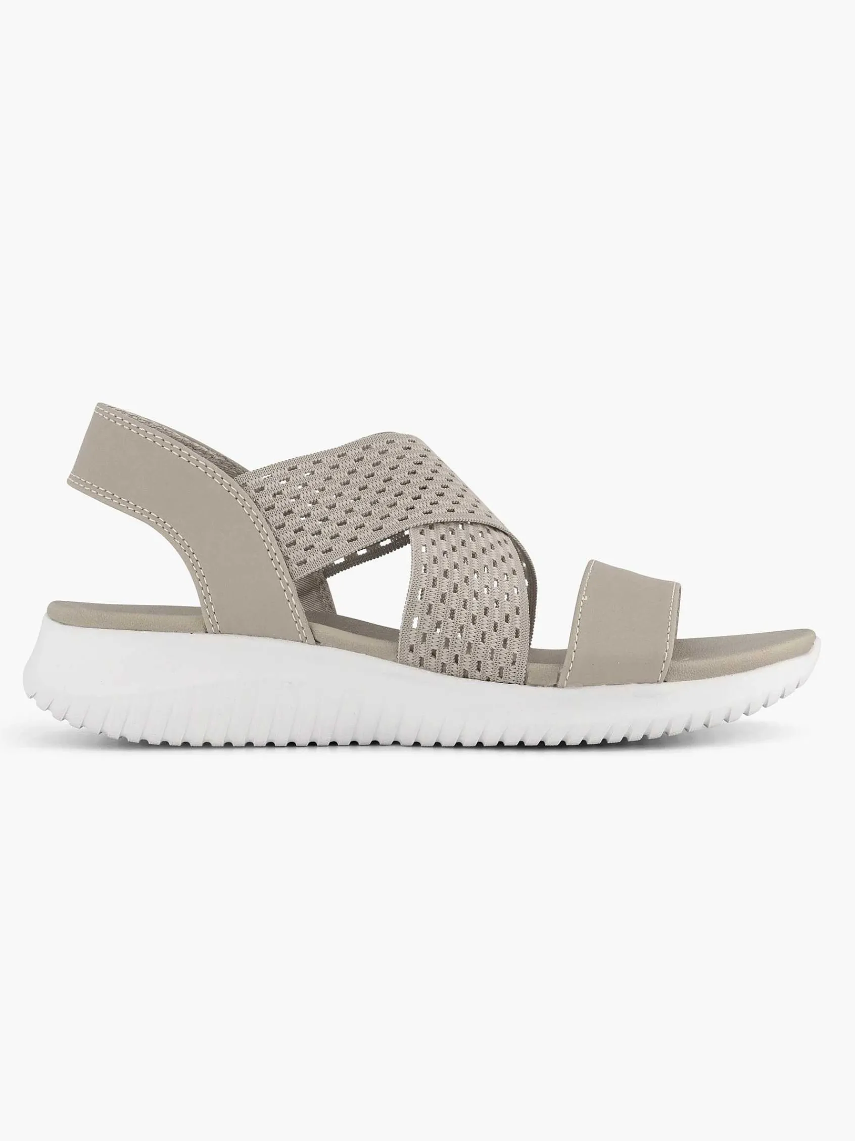Skechers Sandalen-Grijze Sandalen Neon Star
