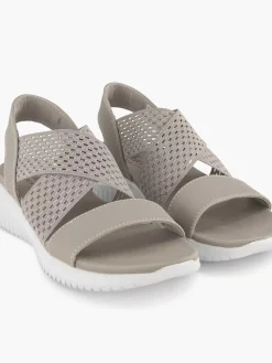 Skechers Sandalen-Grijze Sandalen Neon Star