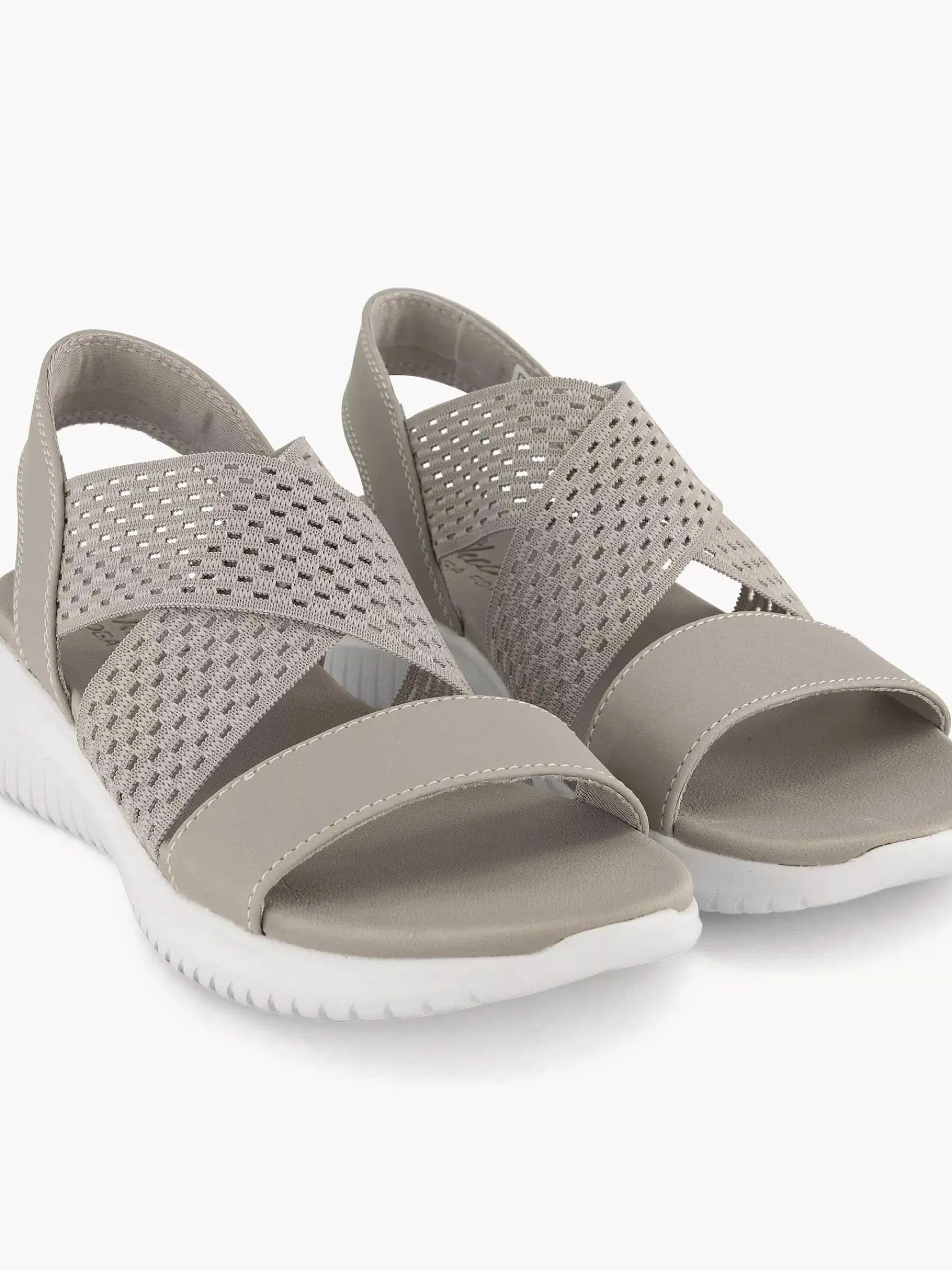 Skechers Sandalen-Grijze Sandalen Neon Star
