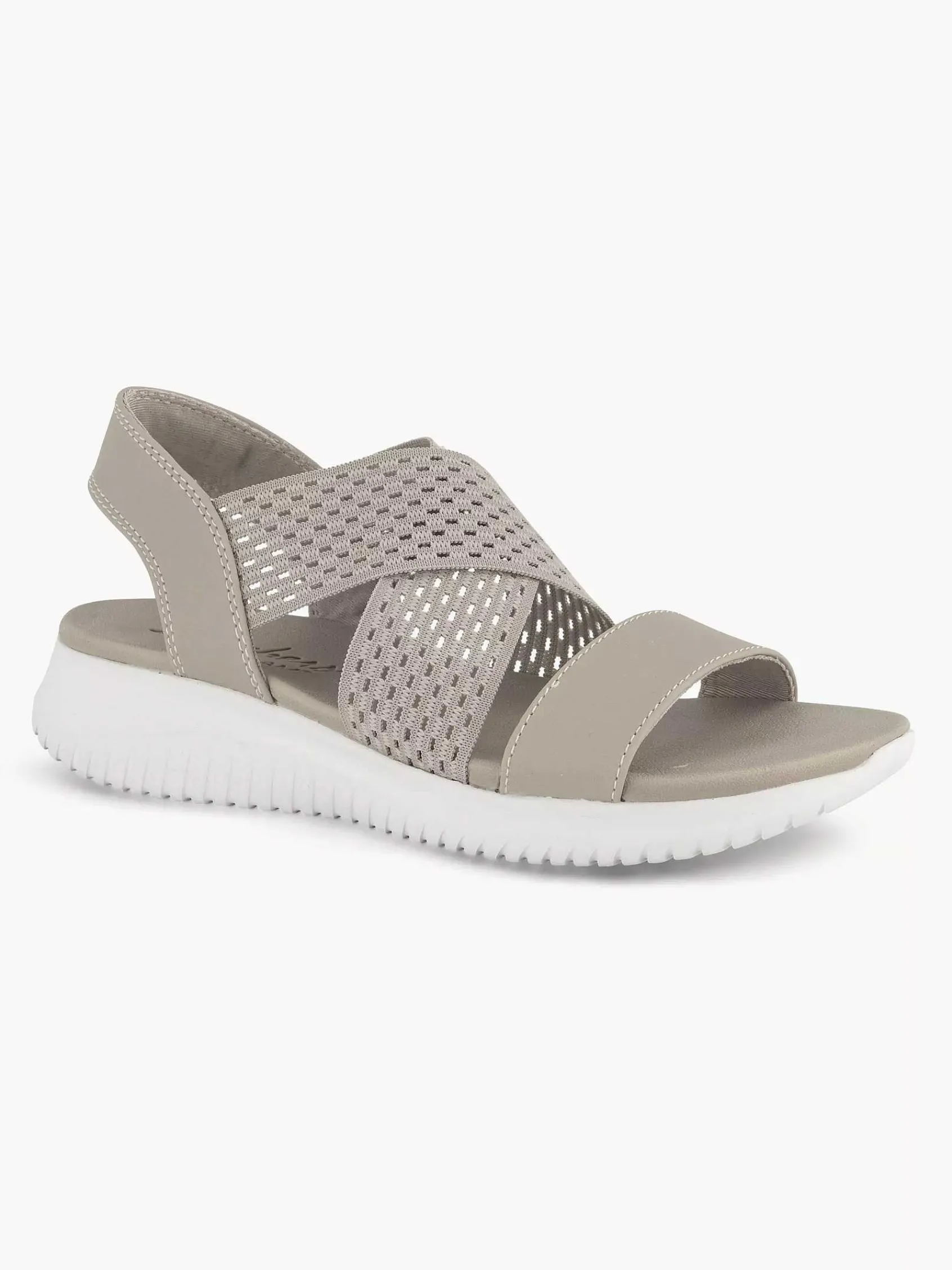 Skechers Sandalen-Grijze Sandalen Neon Star