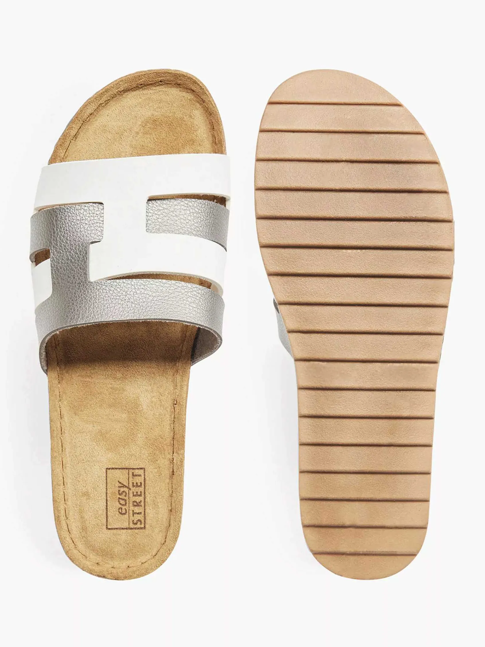 Easy Street Slippers-Grijze Slipper