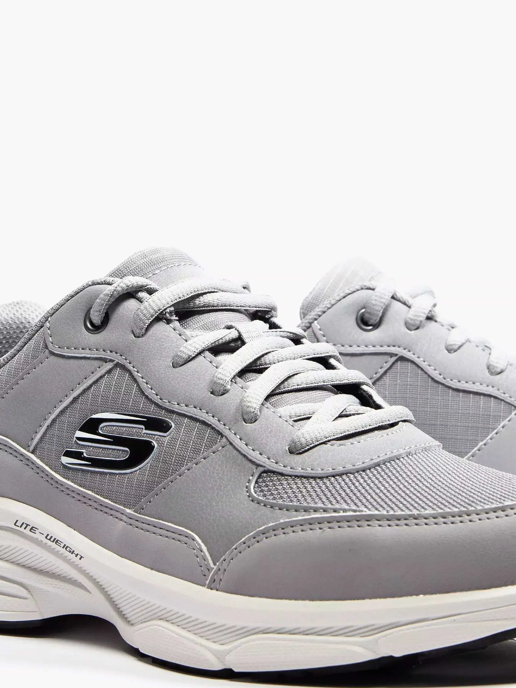 Skechers Sneakers-Grijze Varnet - Mick