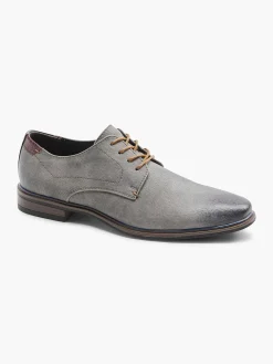 AM SHOE Geklede Schoenen-Grijze Veterschoen