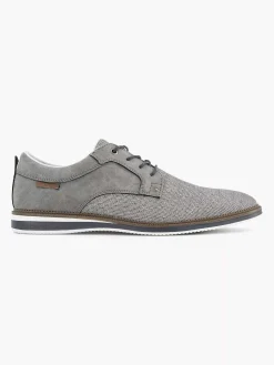 AM SHOE Geklede Schoenen-Grijze Veterschoen