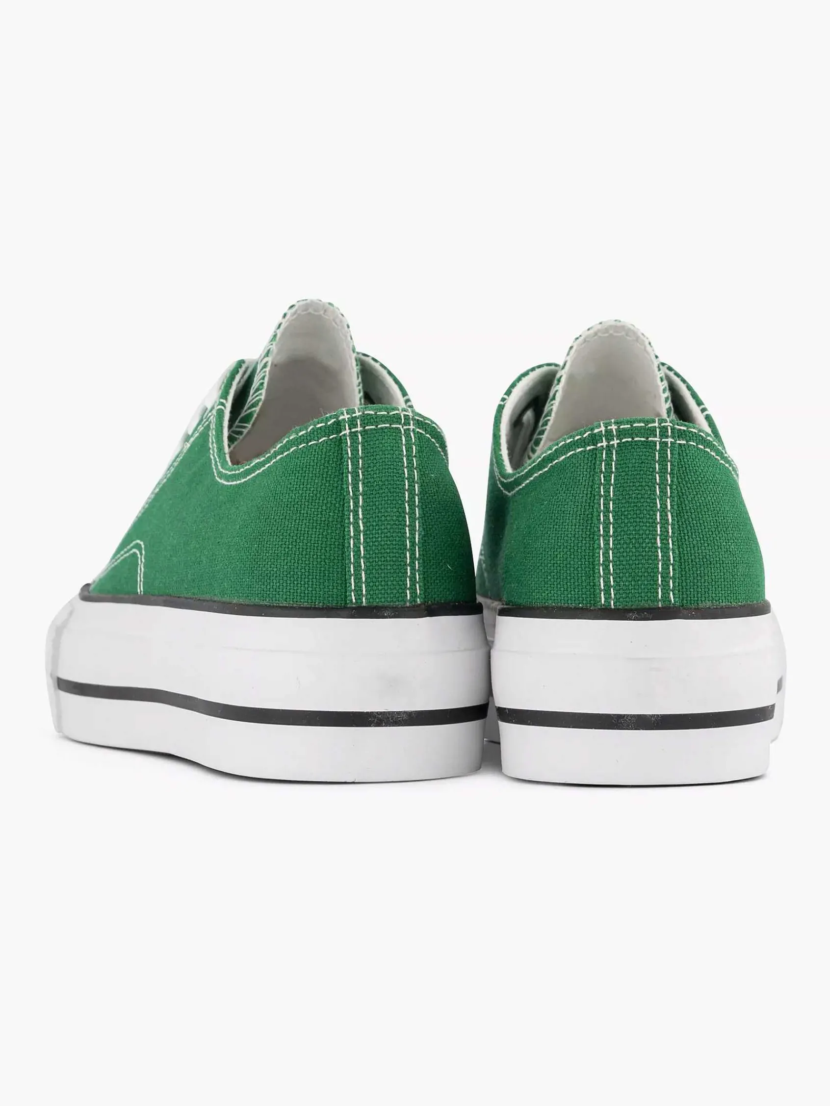 Graceland Sneakers-Groene Canvas Sneaker