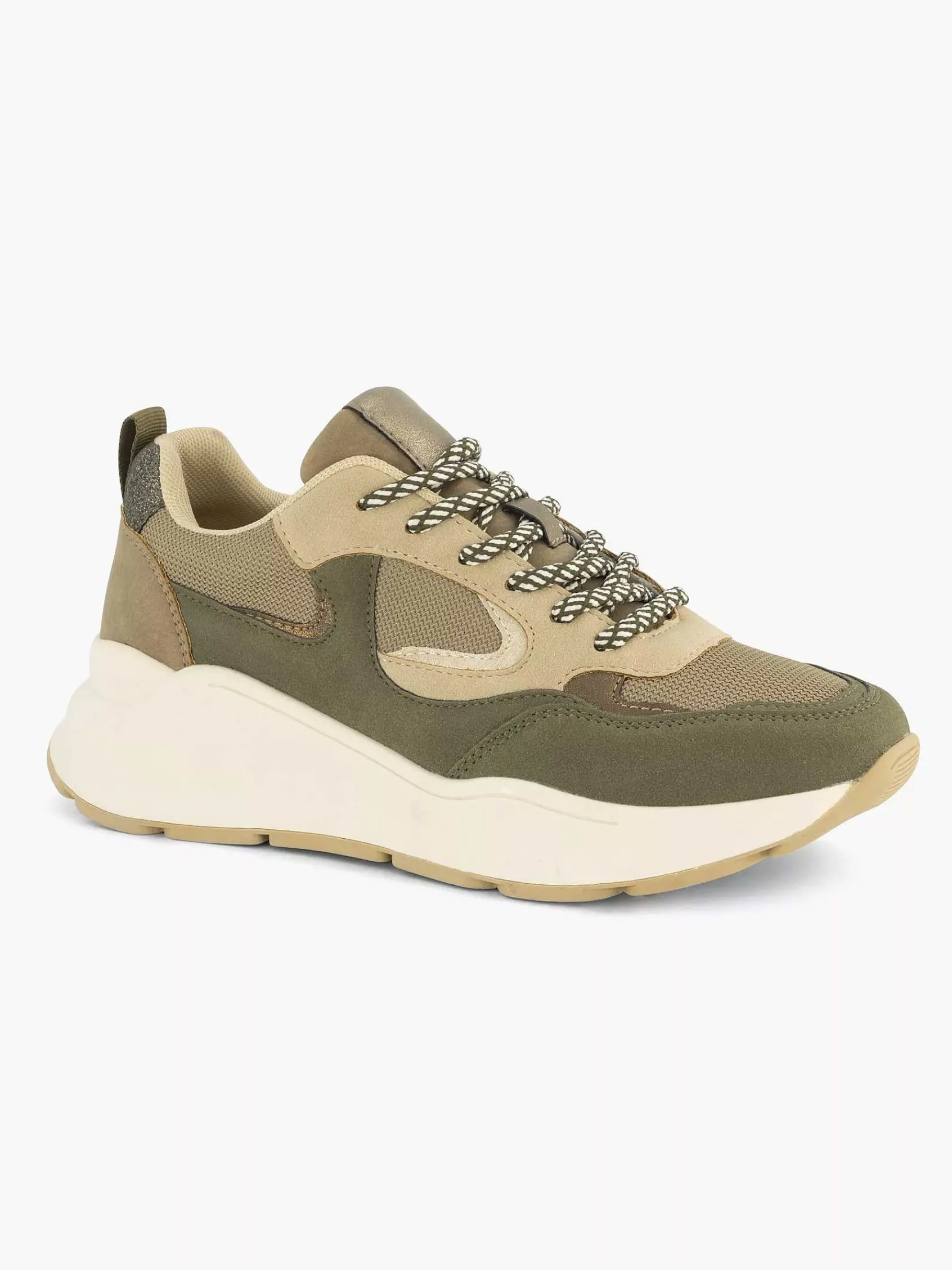 Oxmox Sneakers-Groene Chunky Sneaker