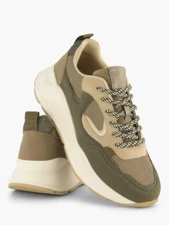 Oxmox Sneakers-Groene Chunky Sneaker