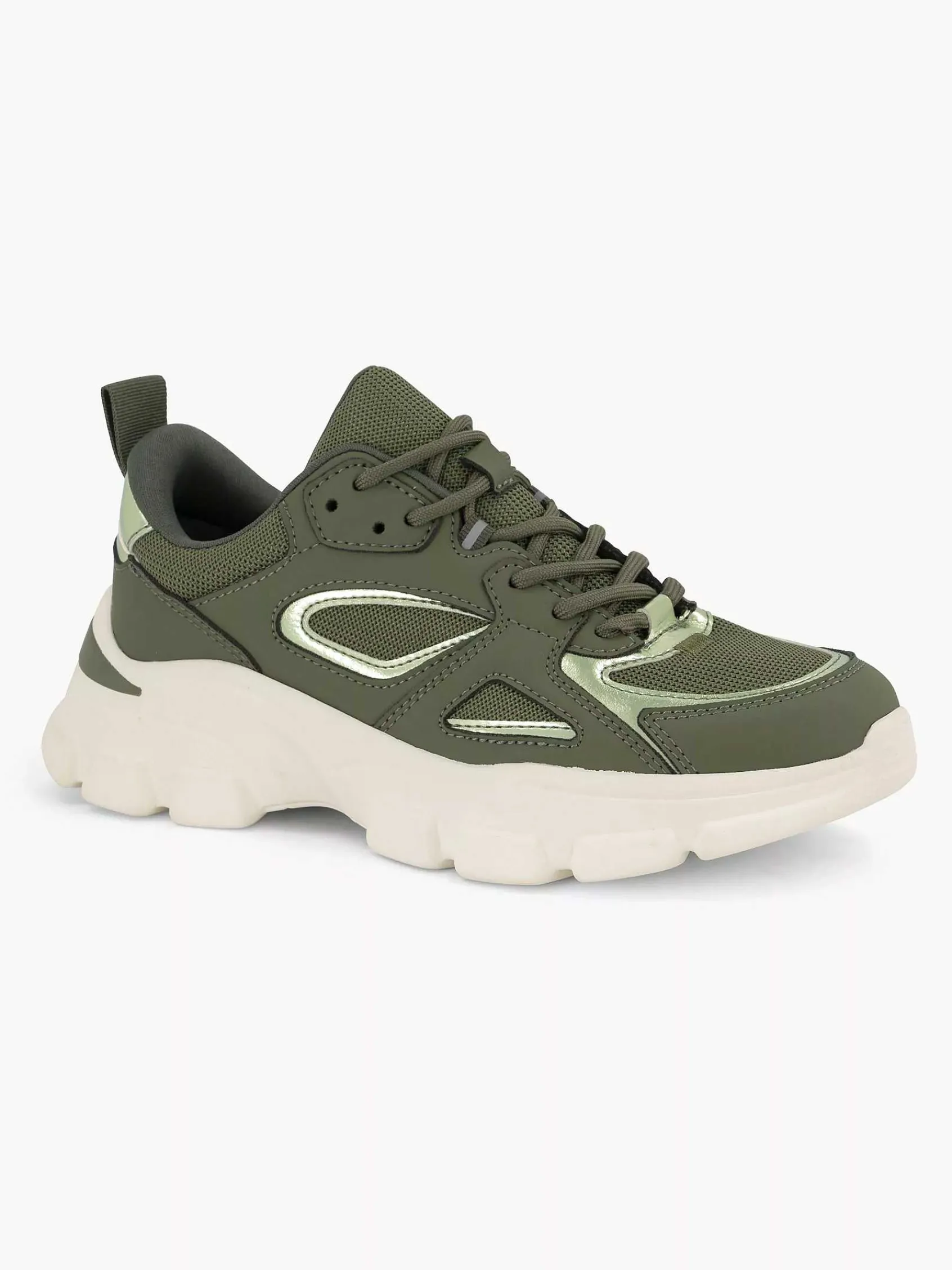 Oxmox Sneakers-Groene Chunky Sneaker