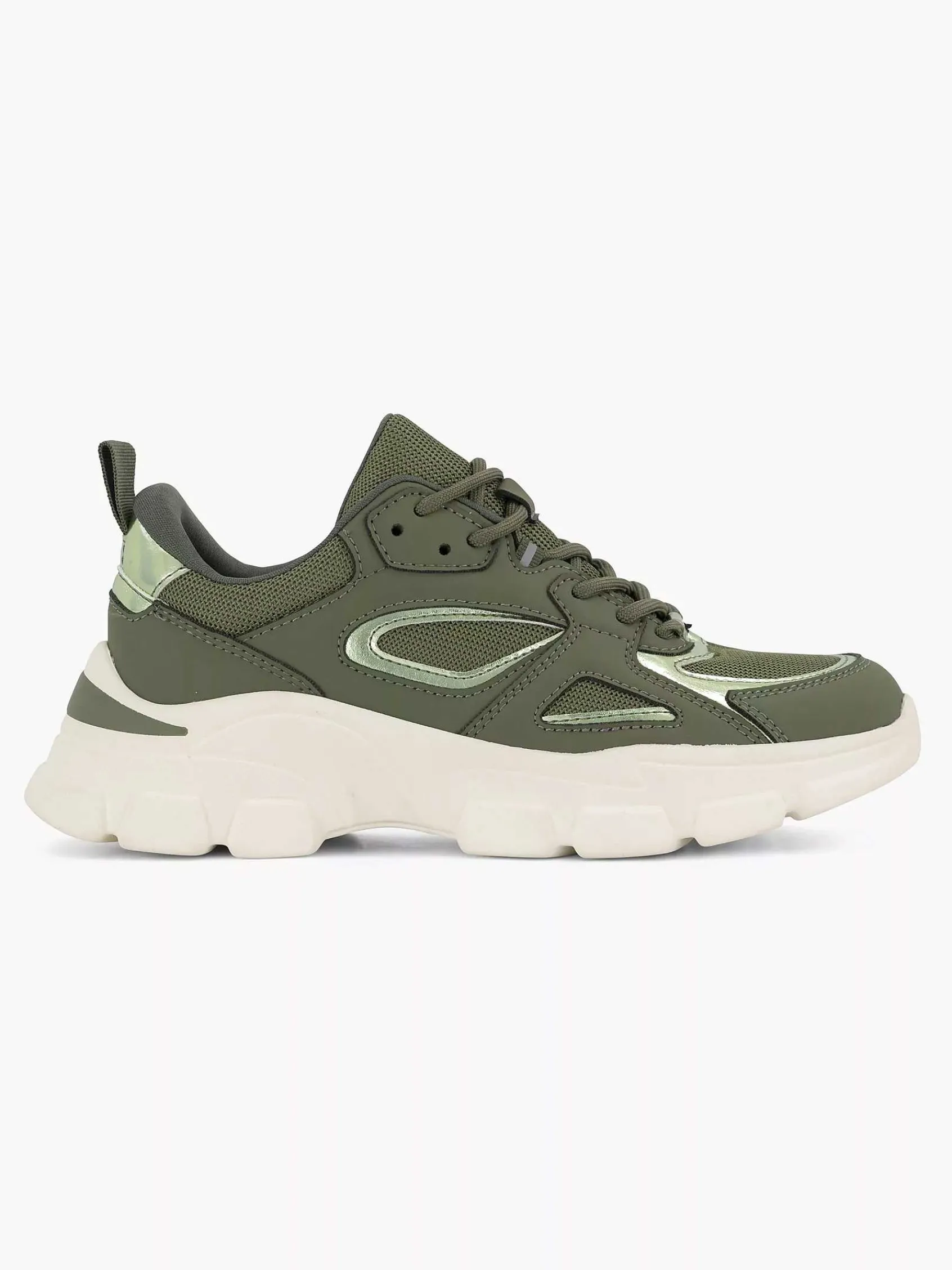Oxmox Sneakers-Groene Chunky Sneaker