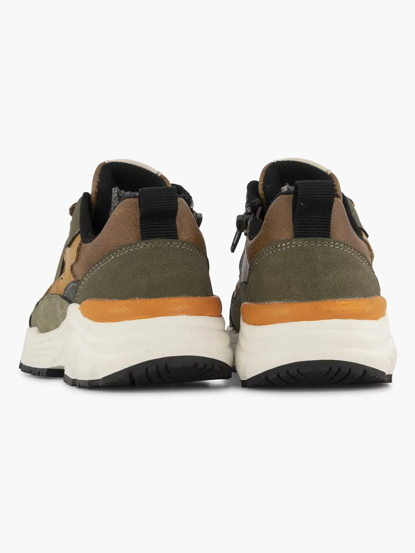 Vty Jongensschoenen-Groene Chunky Sneaker