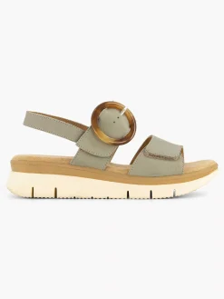 Medicus Comfort Schoenen-Groene Comfort Sandaal