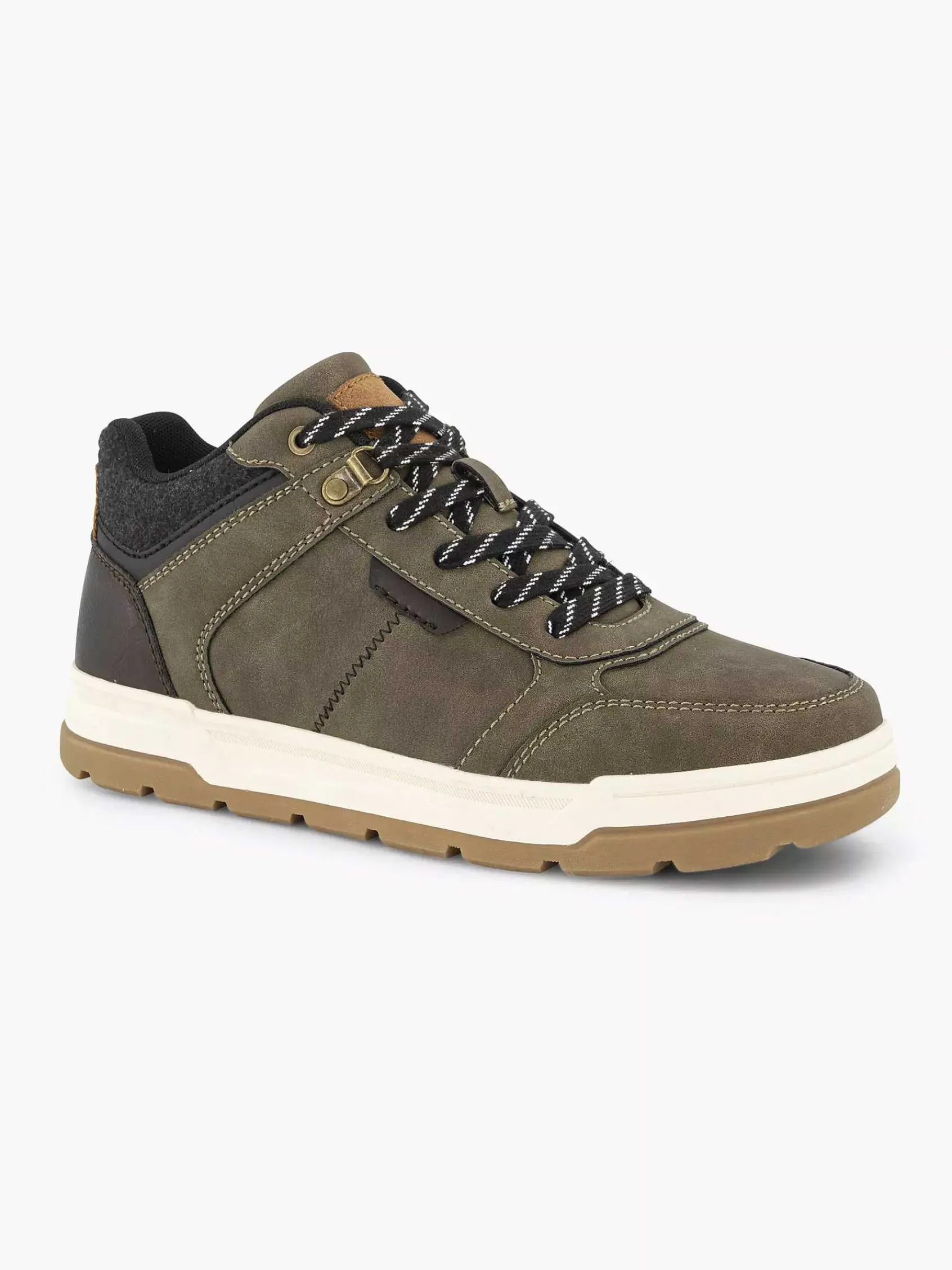 Memphis One Sneakers-Groene Hoge Sneaker