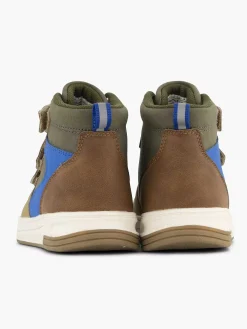 Vty Jongensschoenen-Groene Hoge Sneaker