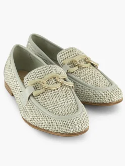 Graceland Instappers-Groene Loafer