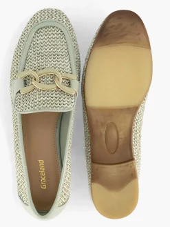 Graceland Instappers-Groene Loafer