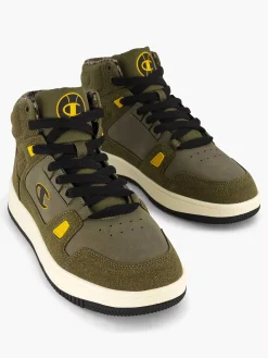 Champion Sneakers-Groene Rebound Mid Winterized